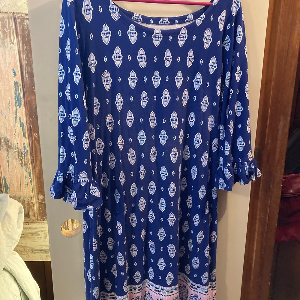 Lilly Pulitzer Knee Length Dress XL EUC